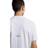 Moncler Solid Logo Round Neck Short Sleeve T-Shirt Men Tops White J20918C00027829H8001