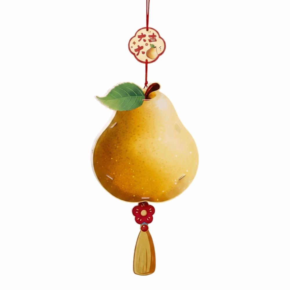 Decorative with Tassel Mid-Autumn Festival Lantern Fruit Handheld Lantern Flower Lanterns  Kids