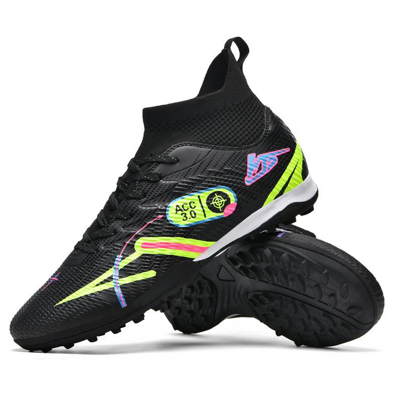Broken nail football shoes men's hope is long Amazon high-top football shoes adult nail shoes large size football shoes