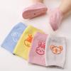 Baby Knee Pads Socks Set Girls Boys Summer Solid Color Anti Slip Socks Leg Knee Protector Kid Crawling Safety Floor Sock Bebe