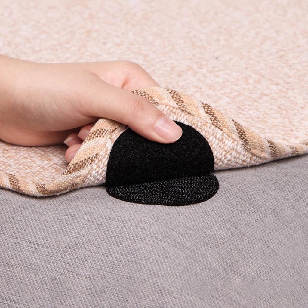 10pcs-Strong Self Adhesive Fastener Hook and Loop Tape Sticky Dots Adhesive Glue Tape for Bed Sofa Mat Carpet Sticker