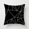 VIKAMA Minimalist Black White Cushion Cover Aesthetic Geometric Print Sofa Pillow Cover Living Room Car Soft Home Decor