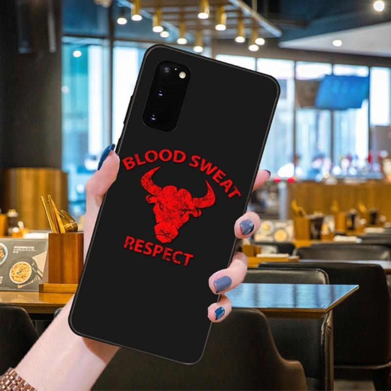 Pouzdro na telefon Project Rock pro Samsung Galaxy S6 S7 S8 S9 S10 S21 S22 Plus Ultra Měkký Černý Kryt na Telefon