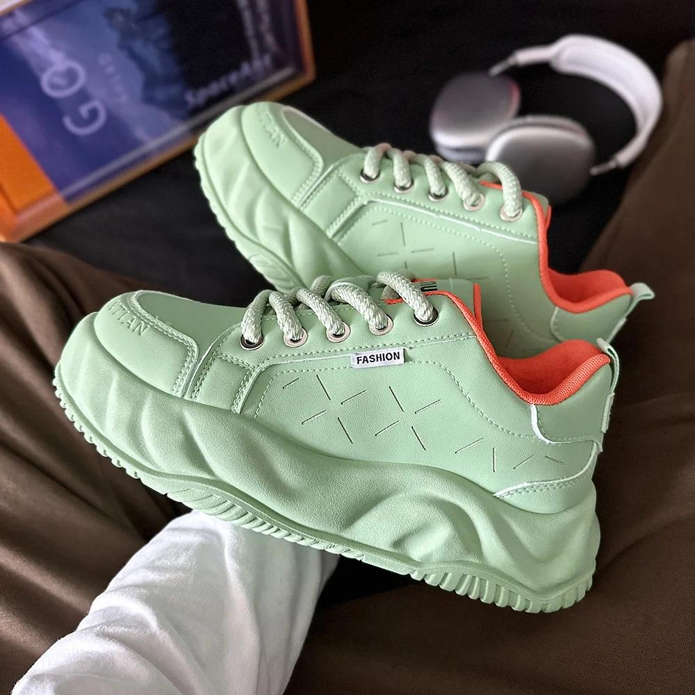 Модные новые мужские туфли Модные мужские кроссовки Осенний новый фирменный дизайн — фото 8