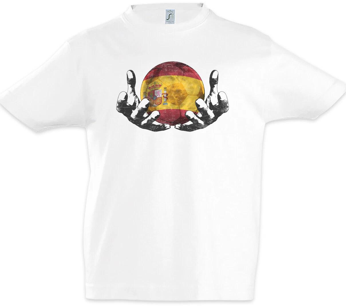 Spain Football Magic Ball Kids Boys kids boys T-Shirt Spanish Flag Soccer Spain 150
