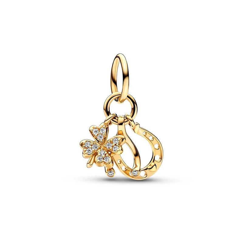 Moda Boncuk Yeni Cupronickel Noel Arifesi Cinderella Serisi Boncuklu Kış Boncuk Aksesuarları