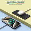 Car Wireless Charger Silicone Non Slip Pad Car Phone Charger PD USB Fast Car Wireless Charging Station for iPhone Samsung Xiaomi