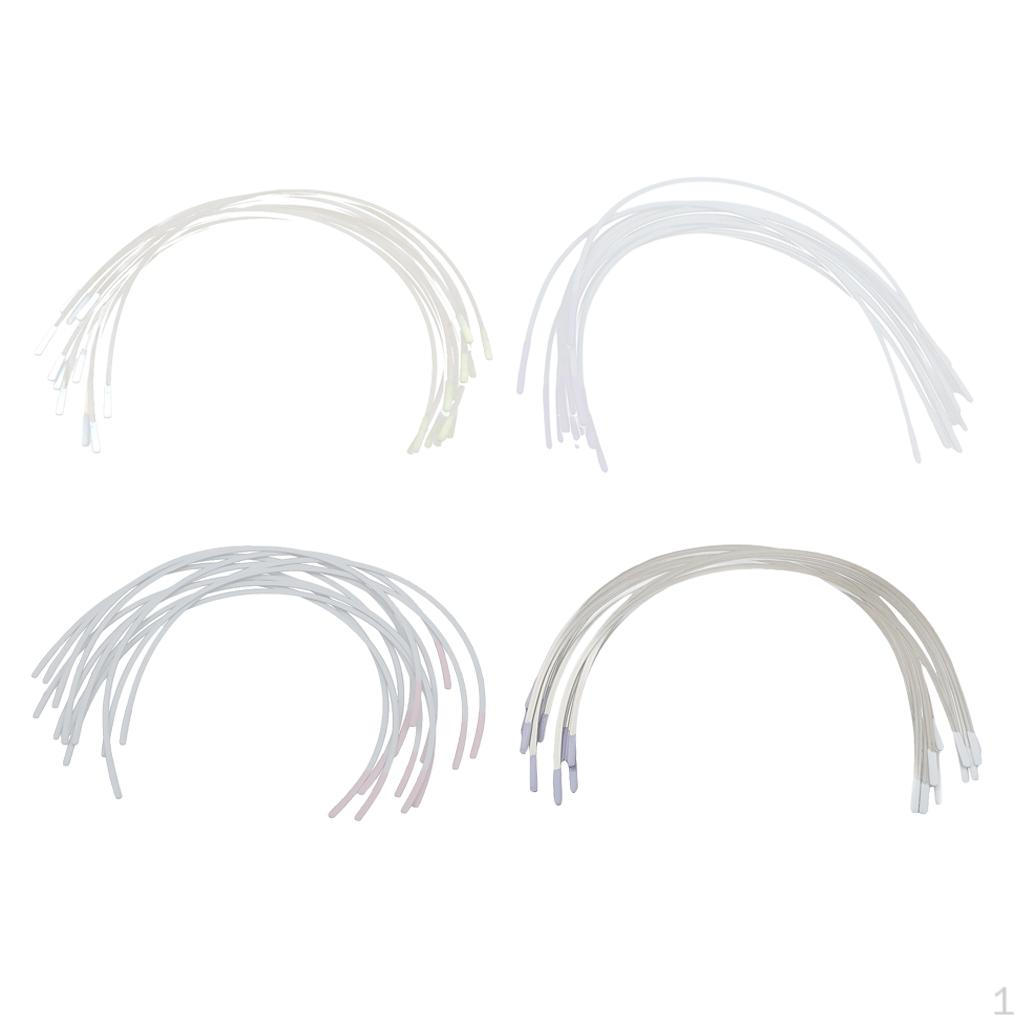 

Пары по 24 штуки Замена косточек для бюстгальтера с покрытием из нержавеющей стали Материалы для изготовления