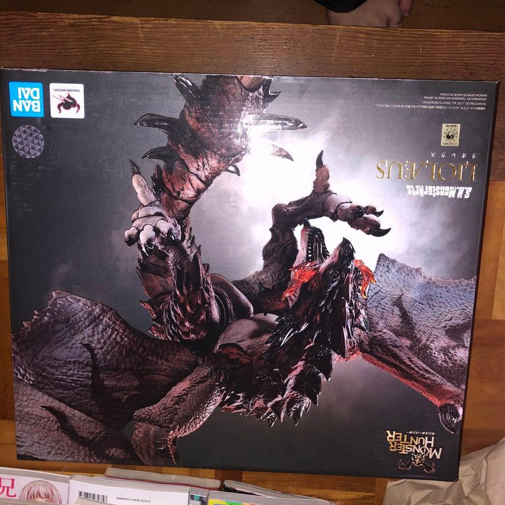 [USED] S.H.MonsterArts Rathalos Figure Monster Hunter