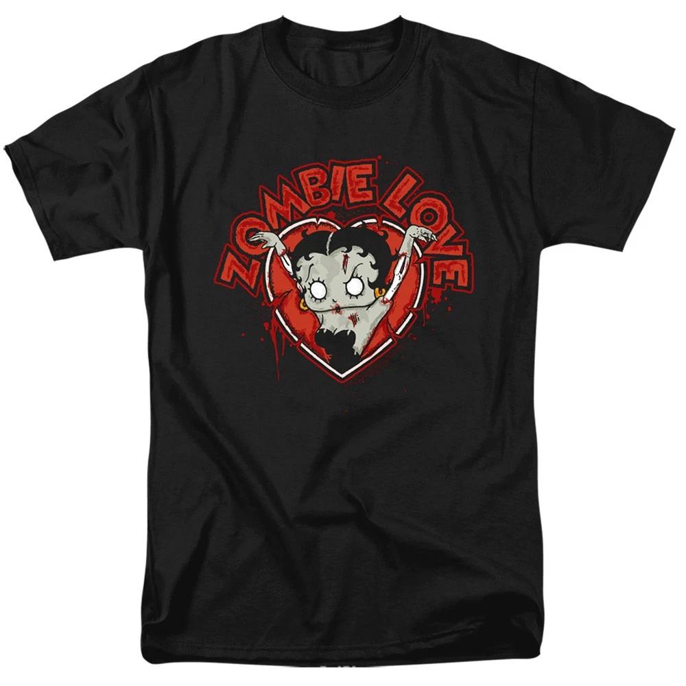Betty Boop - Heart You Forever -  Unisex Short Sleeve Children s T-shirt - Black 100