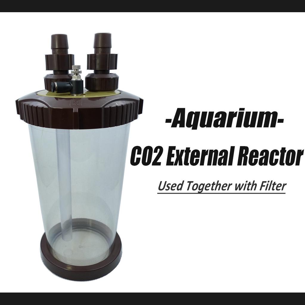 2500ML Klarer CO2 Atomizer Externer Turbo Super Diffusor Atomizer Aquarium Wassertank Wasserpflanze Aquarium Landschaft Aquatisch