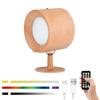 2024 Innovative USB Rechargeable Magnetic Wall Lamp with Remote Control - Three-Color Dimmable Night Light