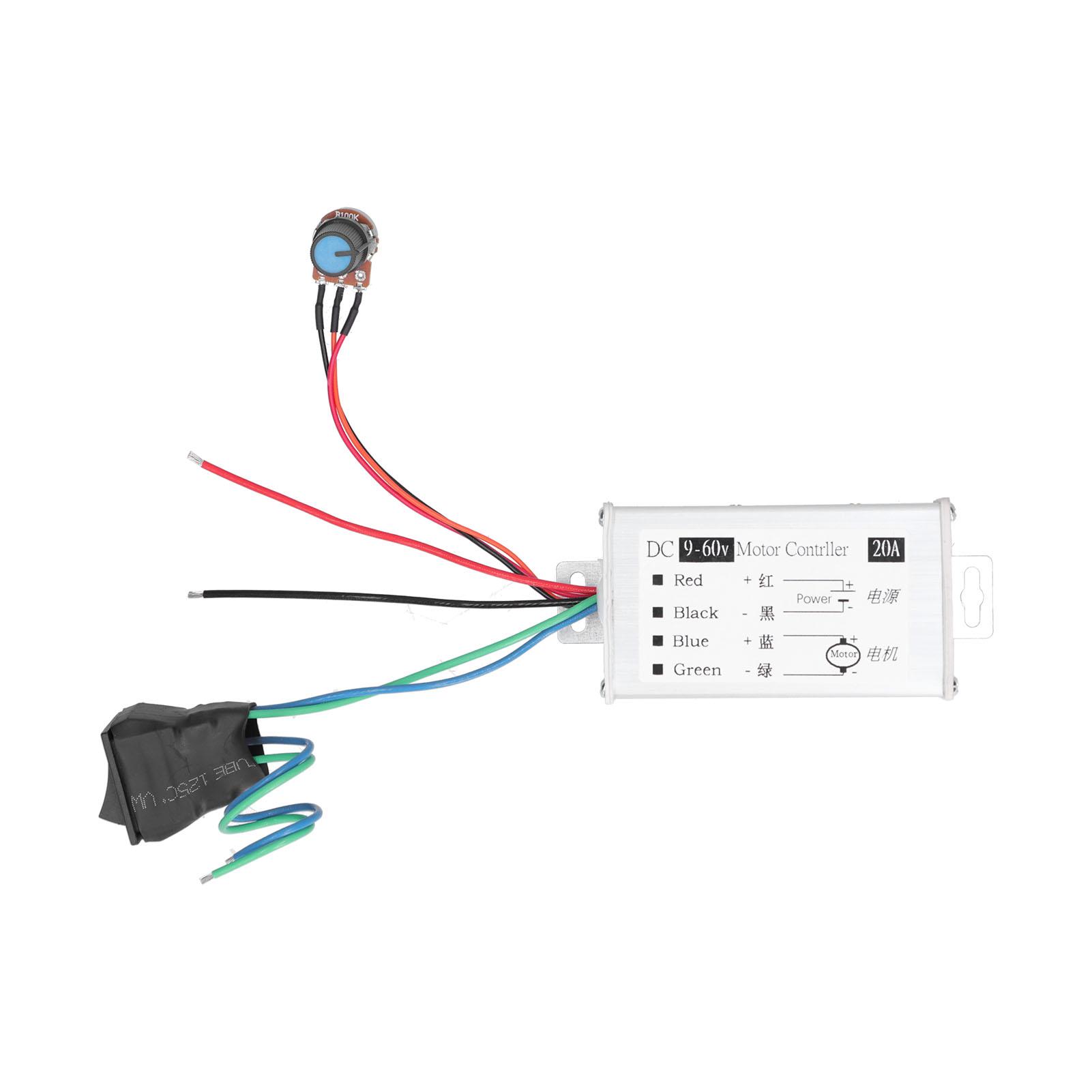 

Motor Governor Infinitely Forward Reverse Switch PWM DC Motor Speed Controller DC960V 20A