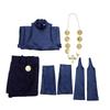 Crow Boy Cosplay Costume Titan Raven Dress Set Anime Character Roleplay Outfit