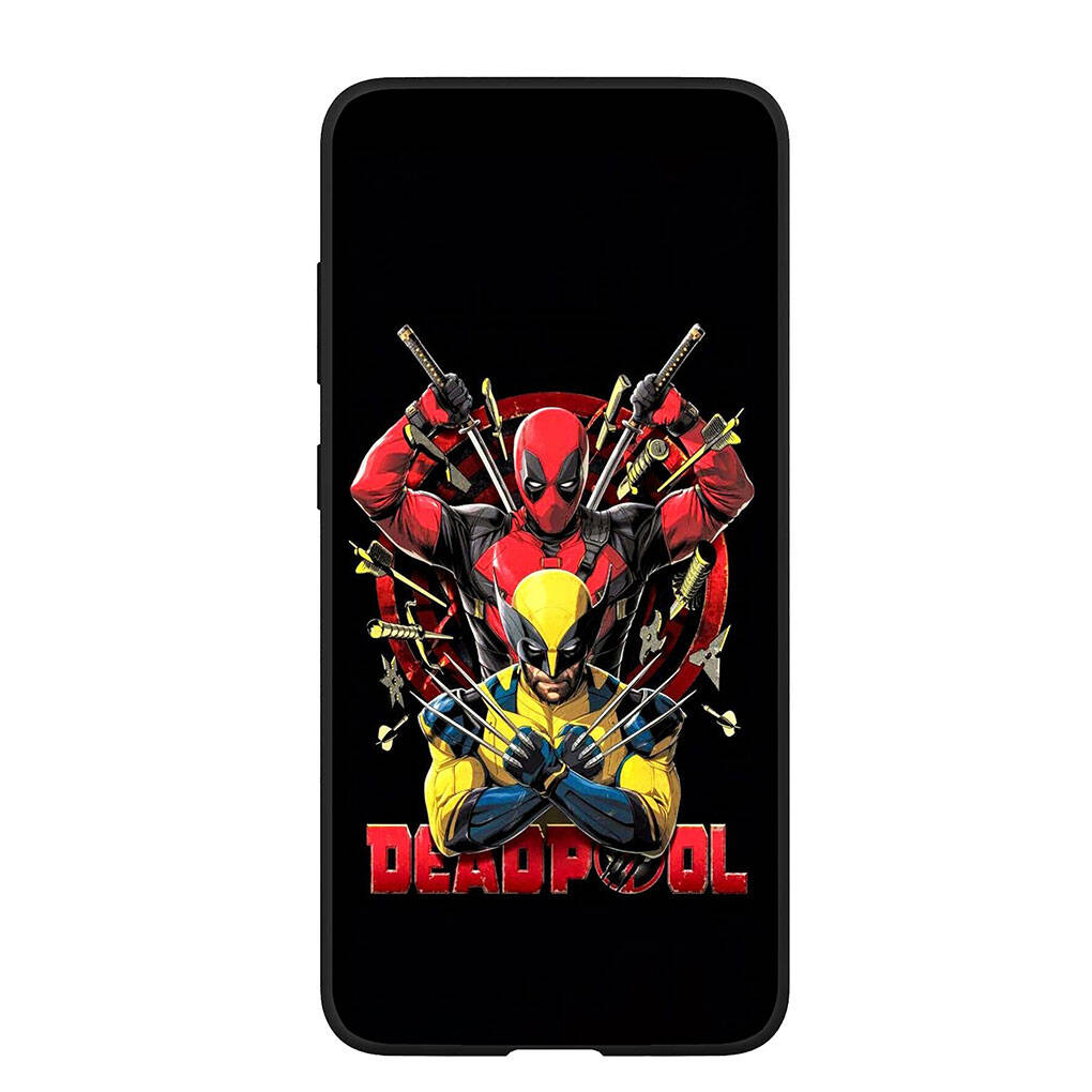 

Чохол для телефону для Samsung Galaxy S25 S23 S22 S21 S24 Ultra FE A05 A06 A15 A16 A36 A37 A35 A54 A55 A56 A57 A25 A26 A53 A17 Marvel Wolverine Deadpool Обкладинка for Xiaomi Poco X6
