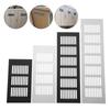 Placă perforată din aliaj de aluminiu pentru guri de ventilație Ornamente pentru guri de ventilație pentru dulapuri, dulapuri, cuier Grilă ventilator Orificii cu lamele