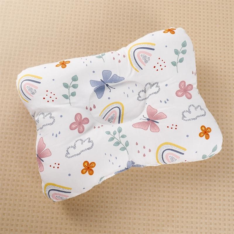 Safe & Supportive Baby Pillow Breathable Newborns Pillow Gentle & Breathable Baby Pillow Lightweight Pillow for Newborns