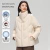 XueZhongFei Women's 90% Duck Down Short Puffer Jacket
