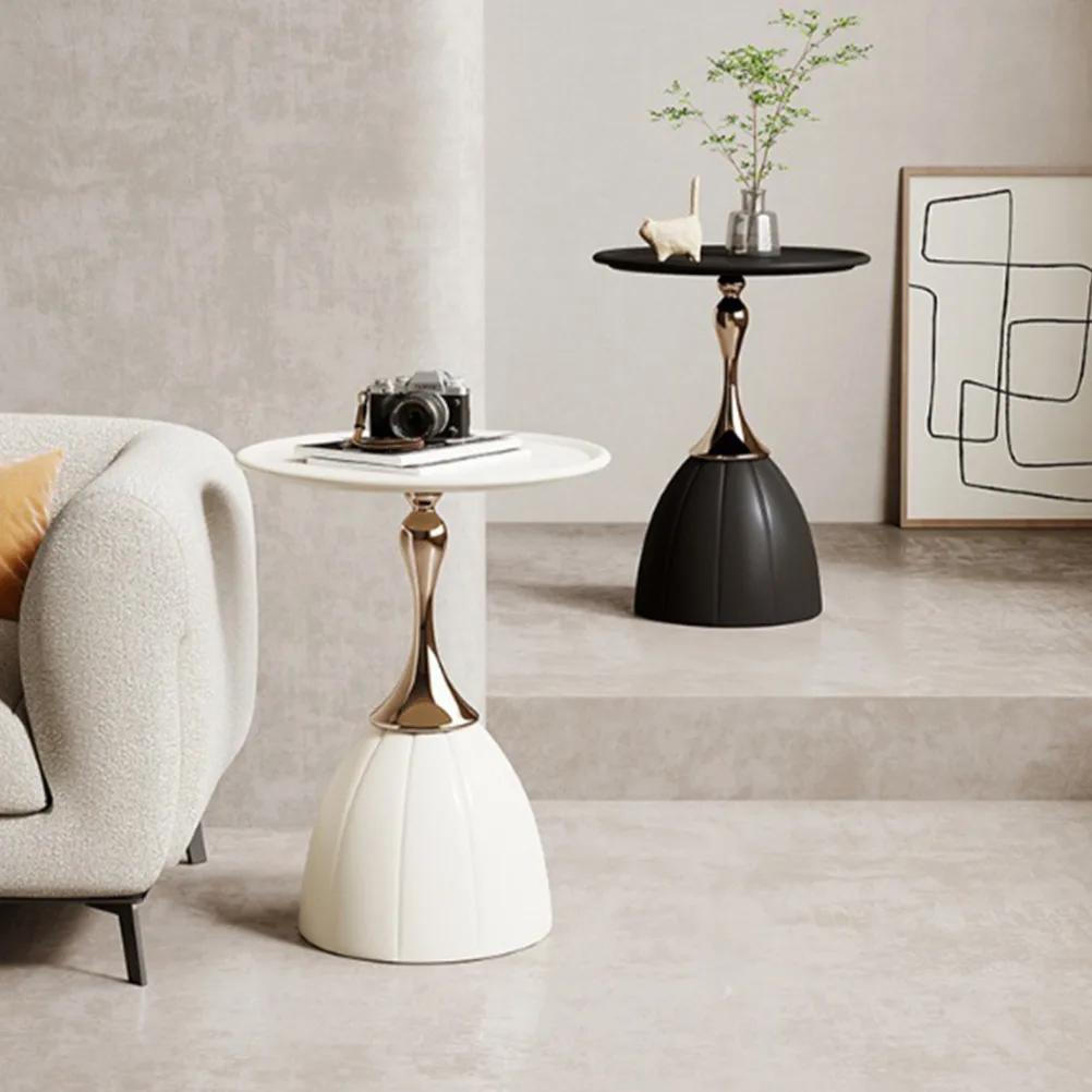 Nordic Ironwork Coffee Table Living Room Sofa Side Table Bedroom Bedside Table Storage Rack Living Room Home Decoration