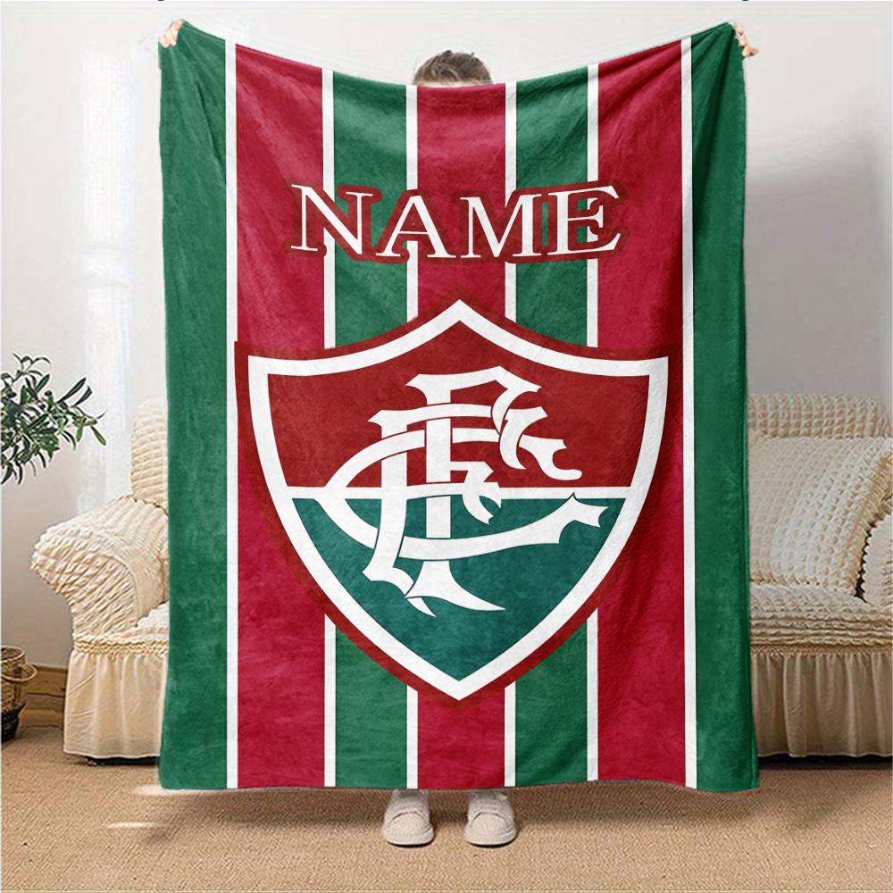 Custom Name Olympiacos Champions Celebration blanket for Couch & Bed, Plush Cozy Fuzzy Blanket Super Soft & Warm Blankets for Fall and Winter. 0908246