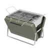 Portable Foldable Suitcase Grill: Outdoor Low-Smoke Charcoal BBQ Rack