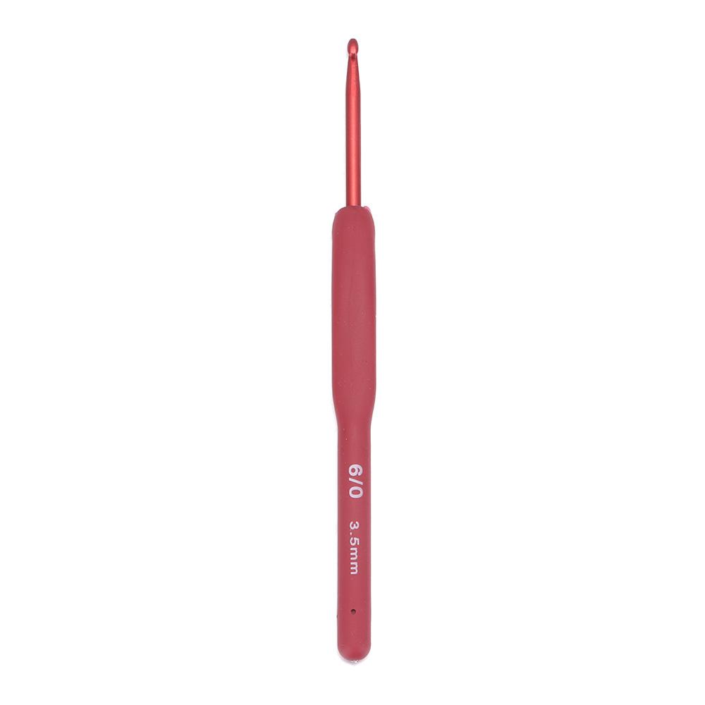 1 set/9 pcs Soft Grip DIY Ergonomic Handle Knitting Needles Craft Tools Crochet Hooks Weave Yarn