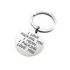 Stainless Steel Boyfriend Girlfriend Husband Wife Gift Keychain Easy To And Keys Couple Key Ring