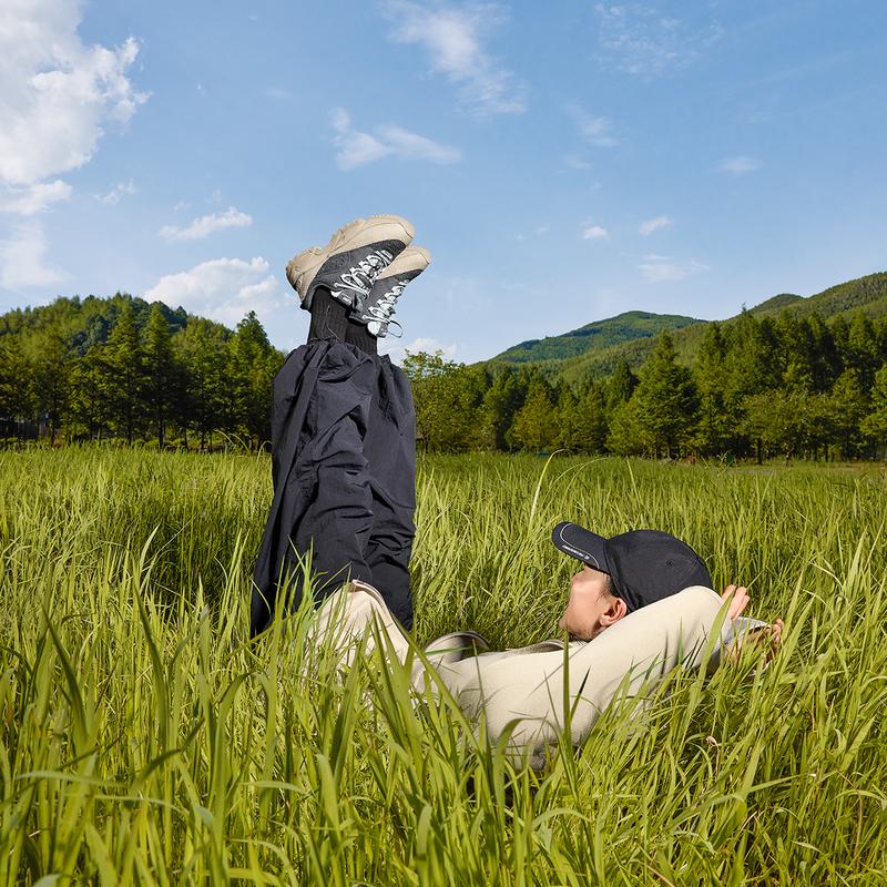 Li Ning Outdoor CF Tracing, Wild Xingshan V2 Cushioning Support Low top Outdoor Hiking Shoes Women's Black Umber AHCU040-2