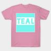 T Shirt Women Teal Harajuku Print Kawaii Tshirt Summer Short Sleeve Female T-Shirt Top Tee