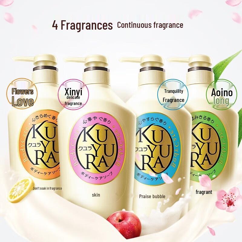 Kuyura Floral Love Body Wash Set