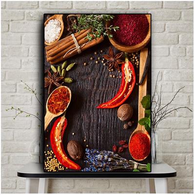 Körner Gewürze Löffel Paprika Küche Diamant Malerei diy hobby kreuz stich Diamant Stickerei
