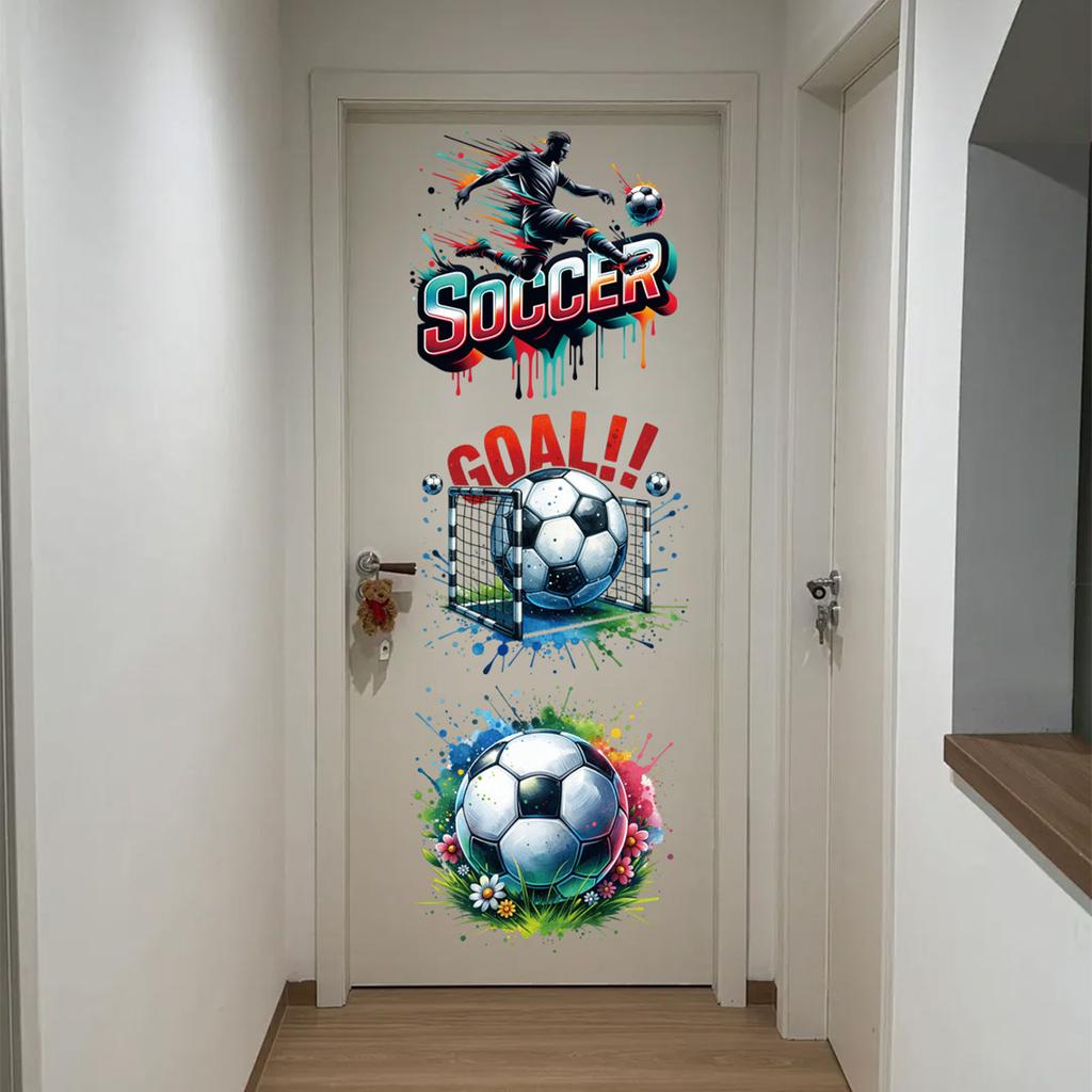 Football  Themed Furniture Decoration Stickers