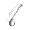 Curved Utensil Ergonomic Comfort Adaptive Utensils Auxiliary Cutlery Stainless Steel Angled Spoon and Fork for Elderly Weak Grip