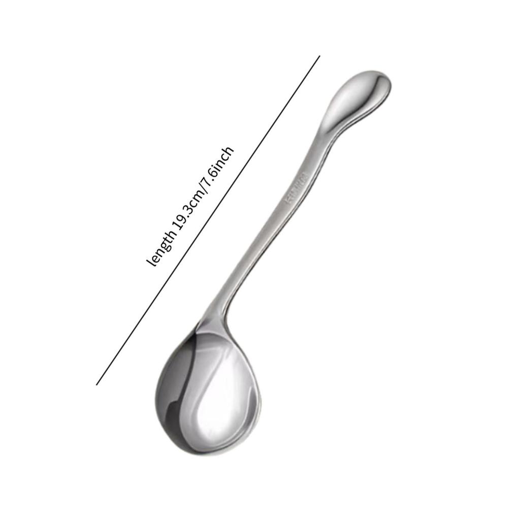 Curved Utensil Ergonomic Comfort Adaptive Utensils Auxiliary Cutlery Stainless Steel Angled Spoon and Fork for Elderly Weak Grip