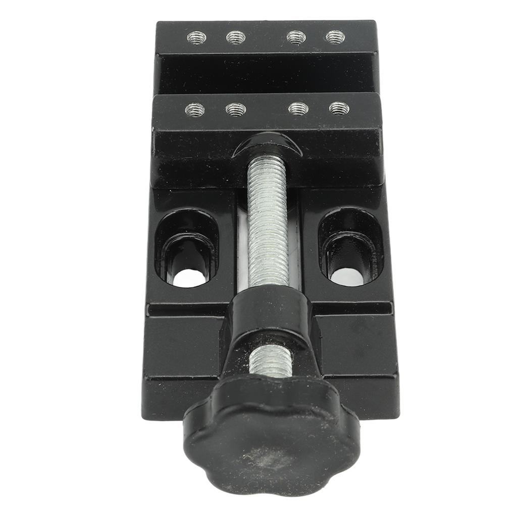 Mini Bench Vice Clamp Aluminum Alloy Mini Flat Clamp Opening Parallel Table Vise for DIY Sculpture