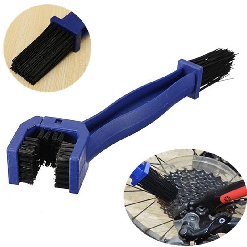 Motorcycle Chain Brush Cleaner Plastic Bicycle/Moto Brush Clean Chain Cleaner Outdoor Scrubber Road Care Tools Motorcycle Parts