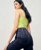 ONNE Stitched Straight Fit Pants Navy