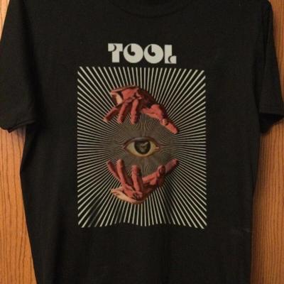 Tool Band Tshirt Tool Graphic Black Short Sleeve Unisex Tshirt S5XL Unisex T-Shirt