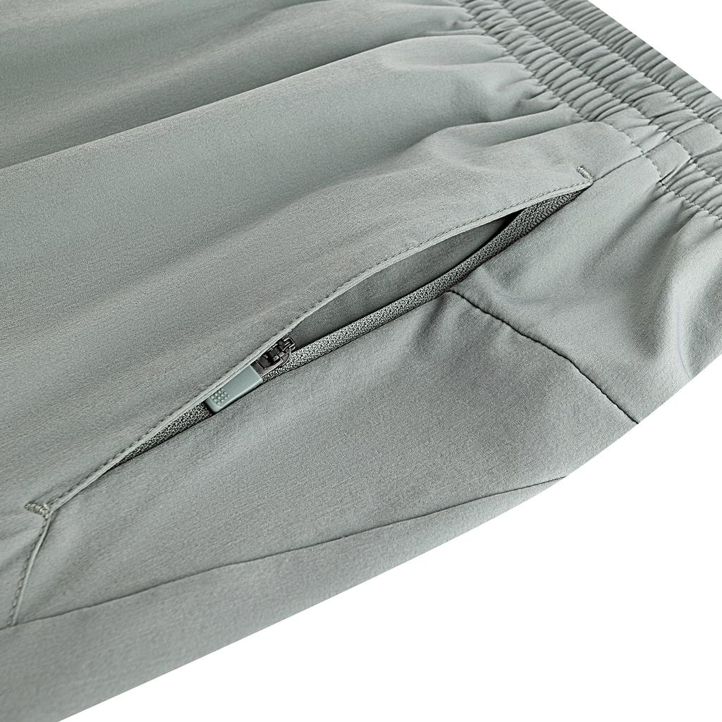 Anta Training Long Pants Woven Summer Casual Pants Men bottoms Granite-Gray 952627505-1