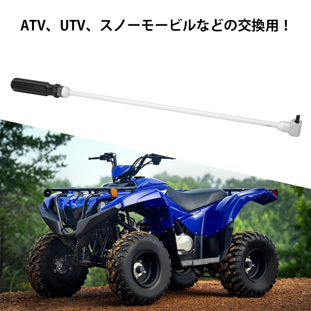 Pilot Screw Adjustment Driver, Carburetor Adjustment Wrench Tool, 48cm Carb Driver, 90 Degree Adjustment Driver for ATV, UTV, Snowmobile