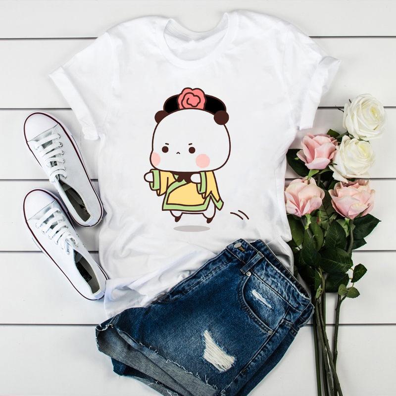 Newly women tshirt cartoon funny cute peach cat print t shirt femme Harajuku kawaii summer tops tee shirt femme tumblr clothes