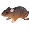Mice Toy Model Fake Rat Pranks Props Educational Simulation Animals Figurines for Cake Topper