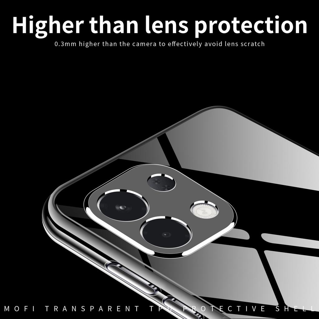 For Oppo K13 5G Clear Phone Case MOFI Ultra-Thin TPU Phone Back Cover