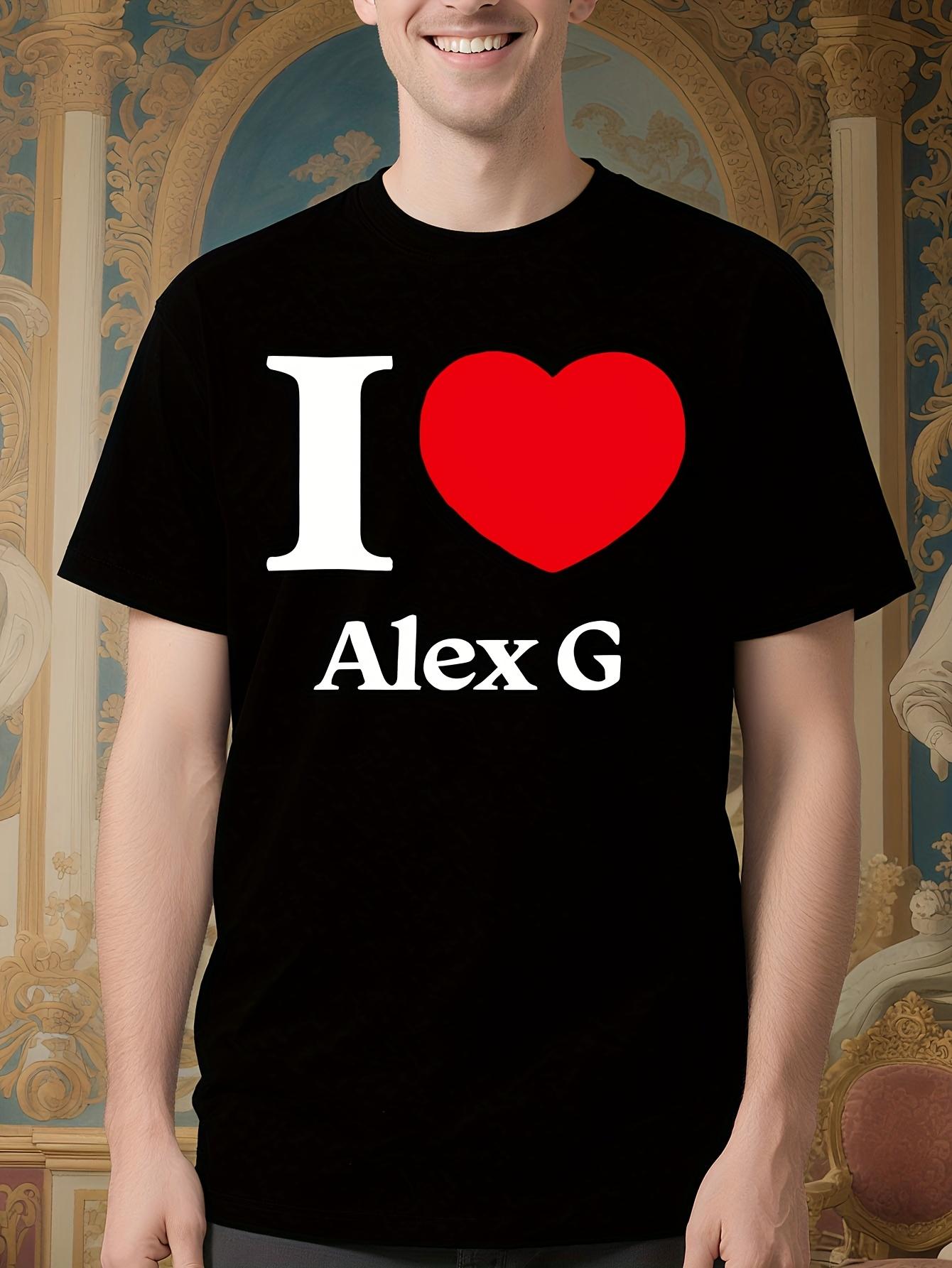 Love Alex G Tshirt Men Women Fashion Hip Hop T Shirts Vin... XXXL