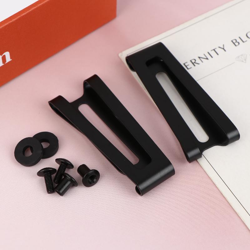 K Sheath Waist Clip Stainless Steel Scabbard Back Clip Universal Kydex Carrying Belt Knife Sheath Accessories