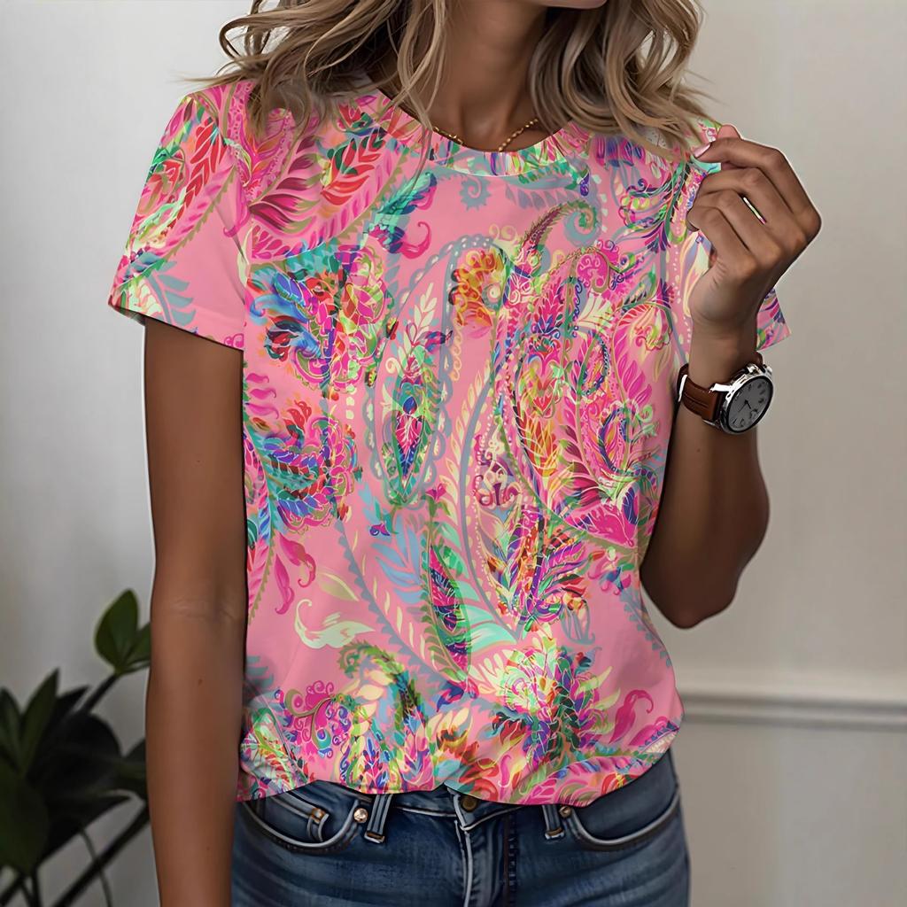 Summer Women's T-Shirt Printed T-shirt