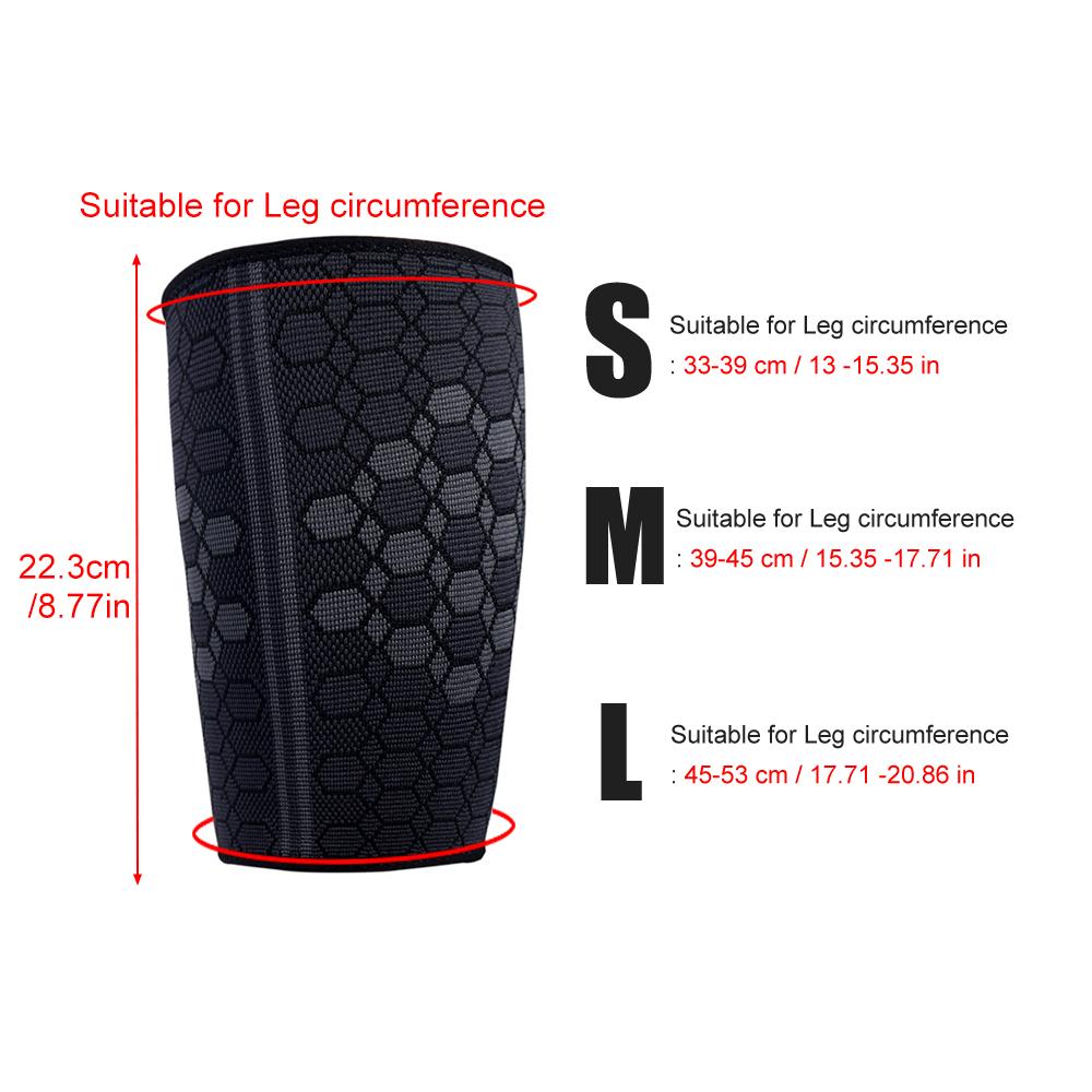 2Pcs Thigh Hamstring Compression Sleeve Thigh Brace  Wrap Great for Running  Injury