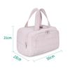 Lightweight Wide-Opening Handheld Makeup Bag – Stylish and Puffy Cosmetic Storage