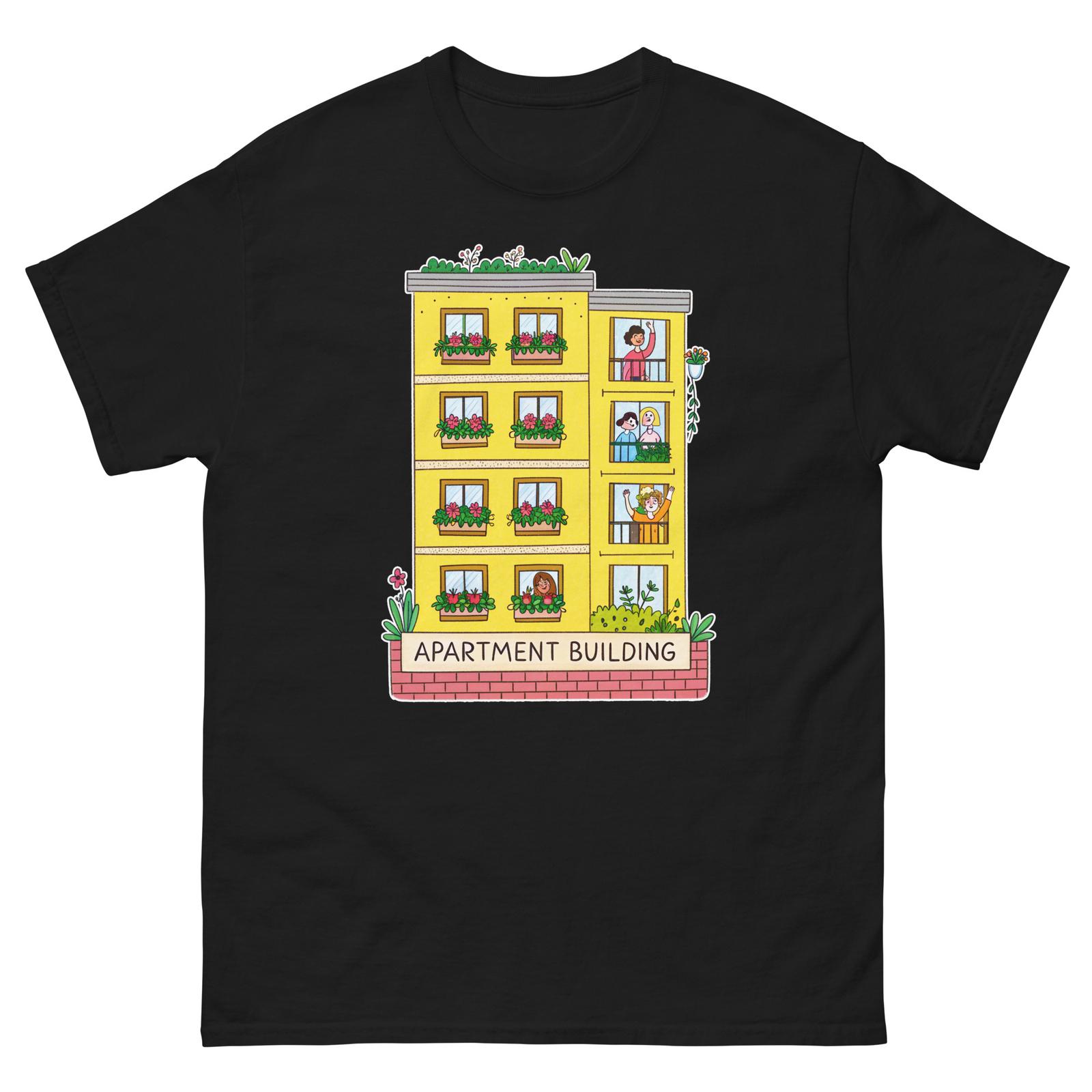 Apartment Building Everyday Location Building Place T-Shirt XXL