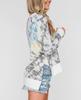 Autumn Plus Size Women's Tie-Dye Gradient Round Neck Long Sleeve Hoodie